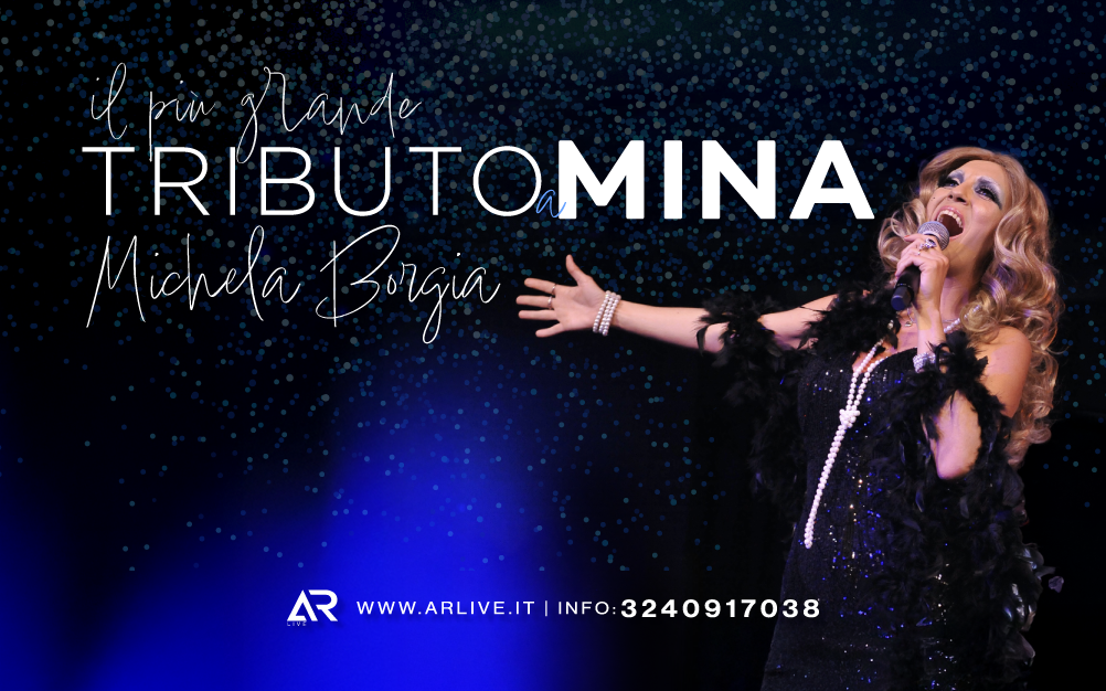 TRIBUTO A MINA – MICHELA BORGIA LECCE 20 MARZO 2026